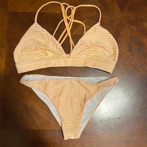 Orange Acacia Bikini